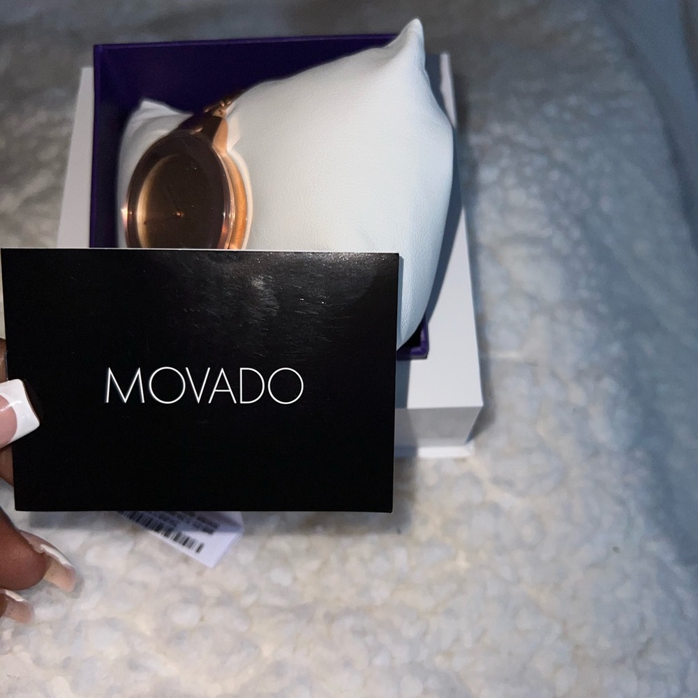 Rose Gold Movado Bold Watch - Picture 8 of 9